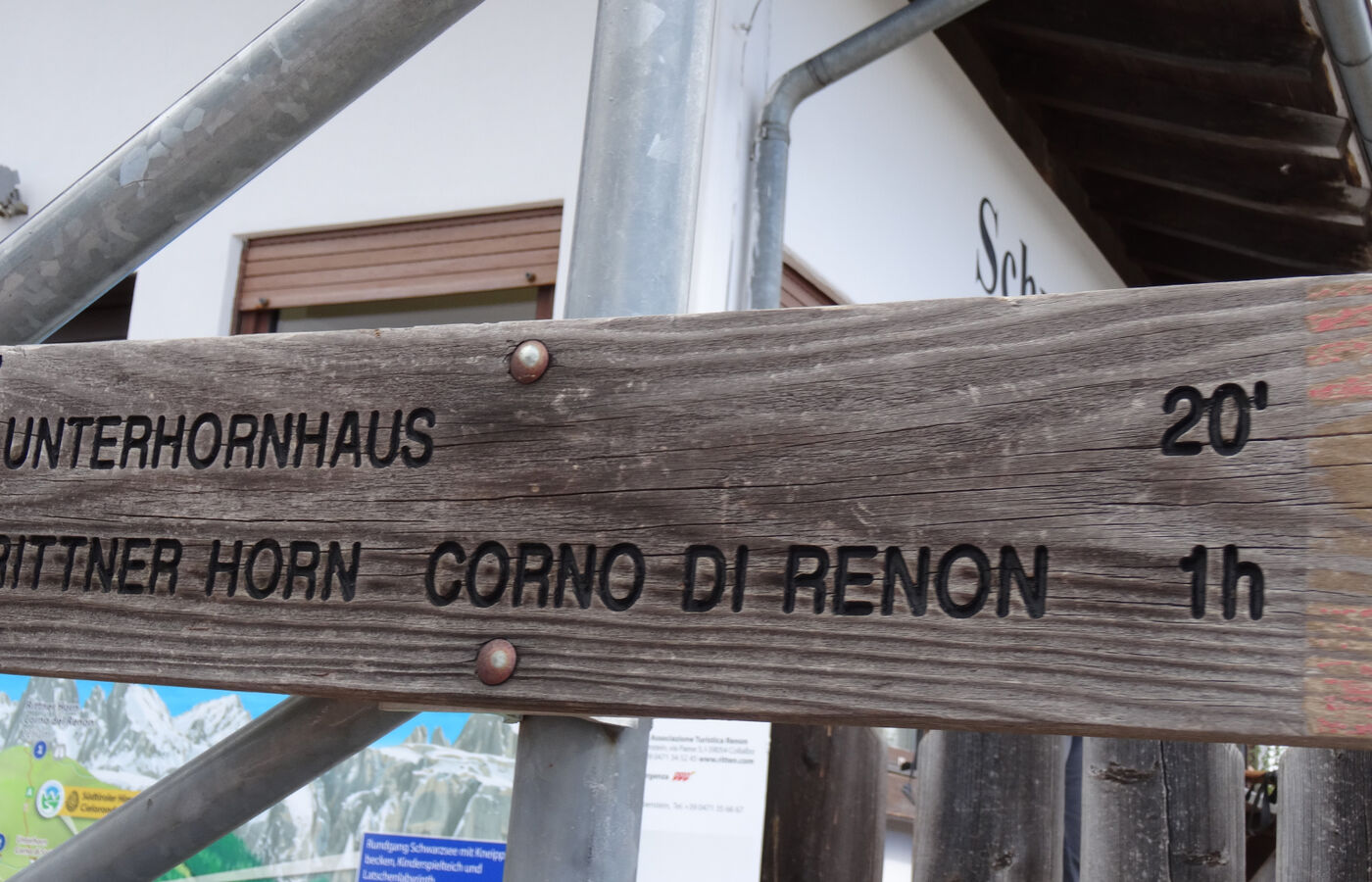 Rittnerhorn Promenadenweg zur Feltuner Hütte 