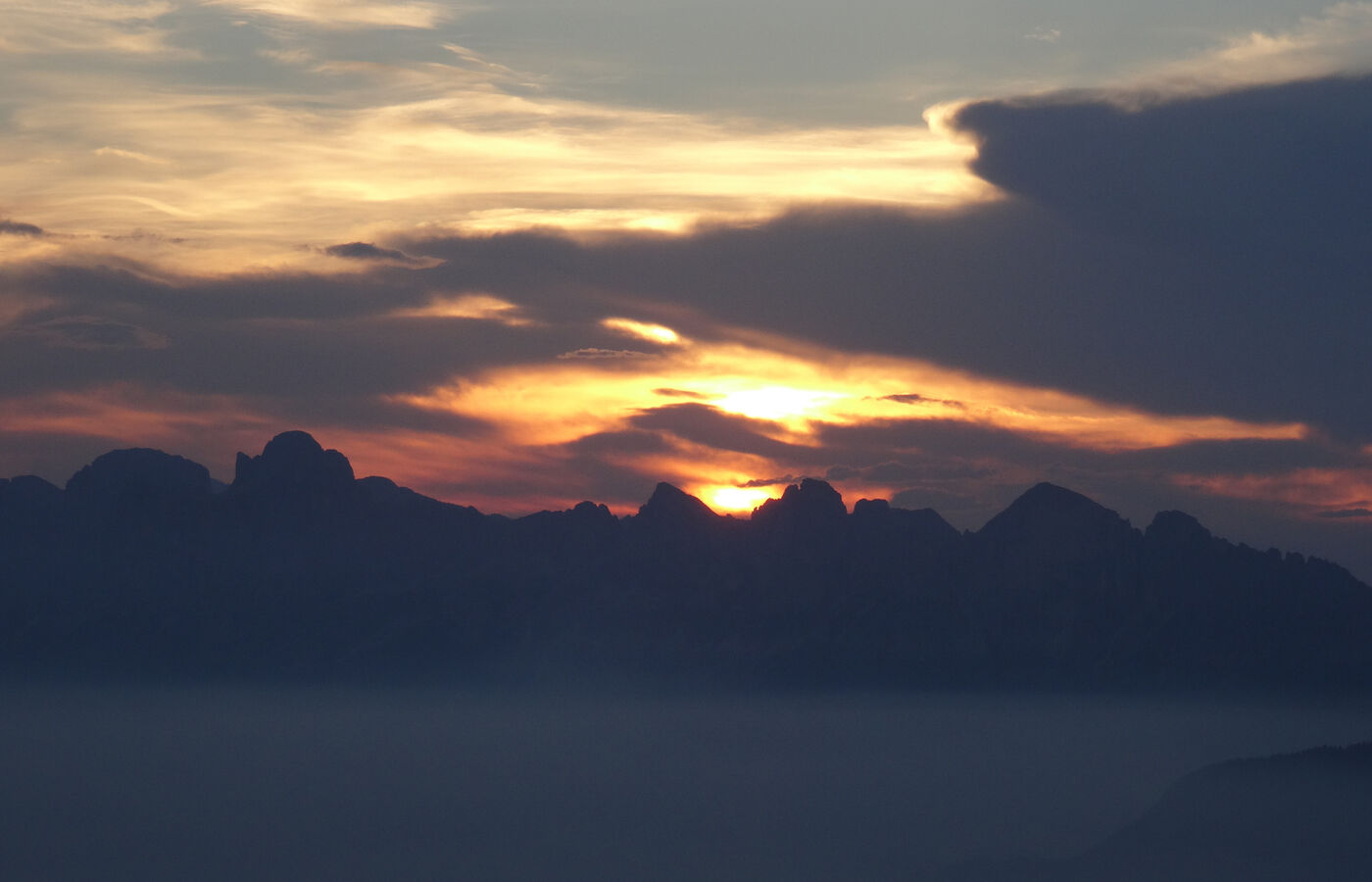 Sonnenaufgang auf dem Weißhorn