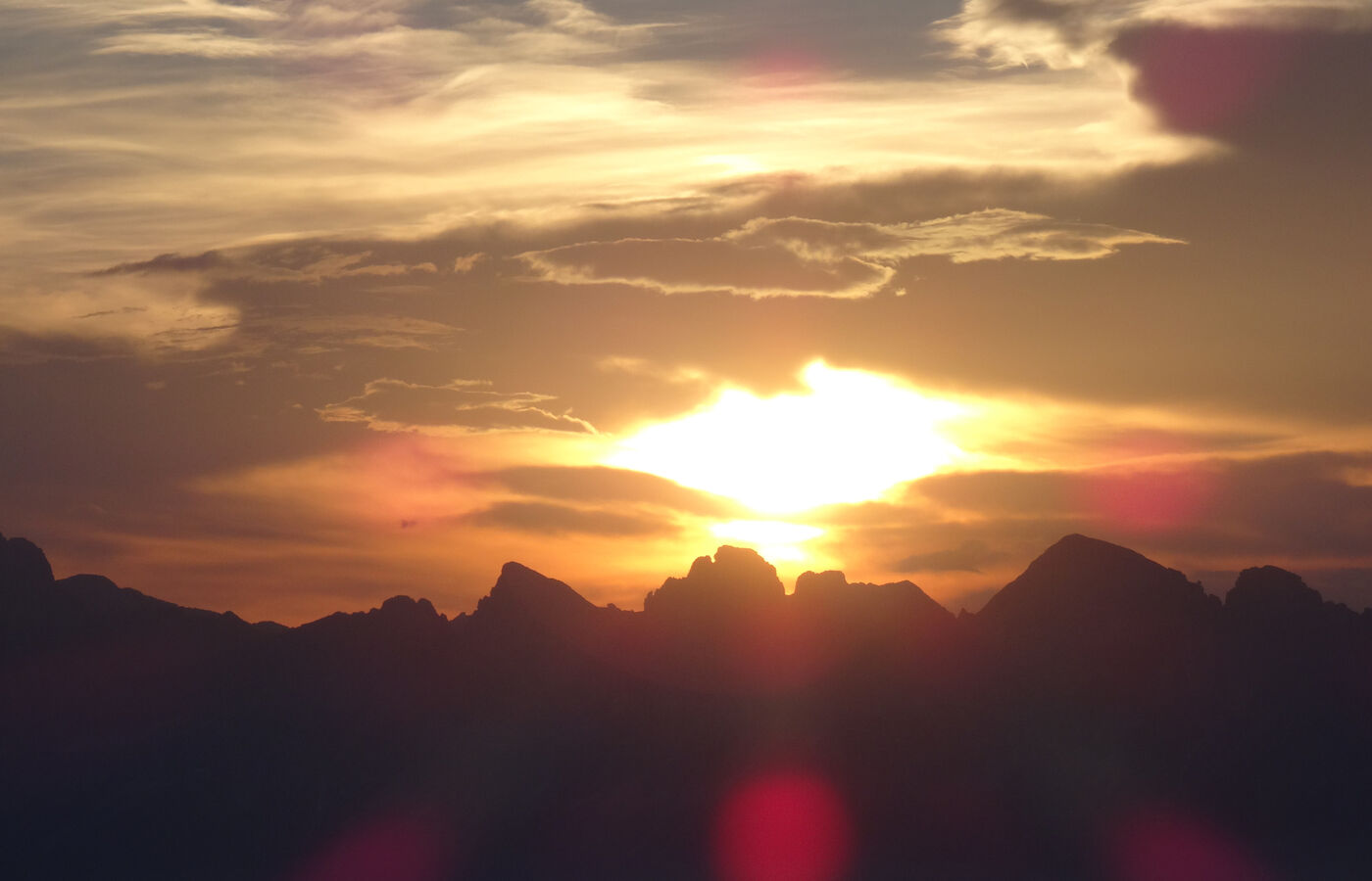 Sonnenaufgang auf dem Weißhorn