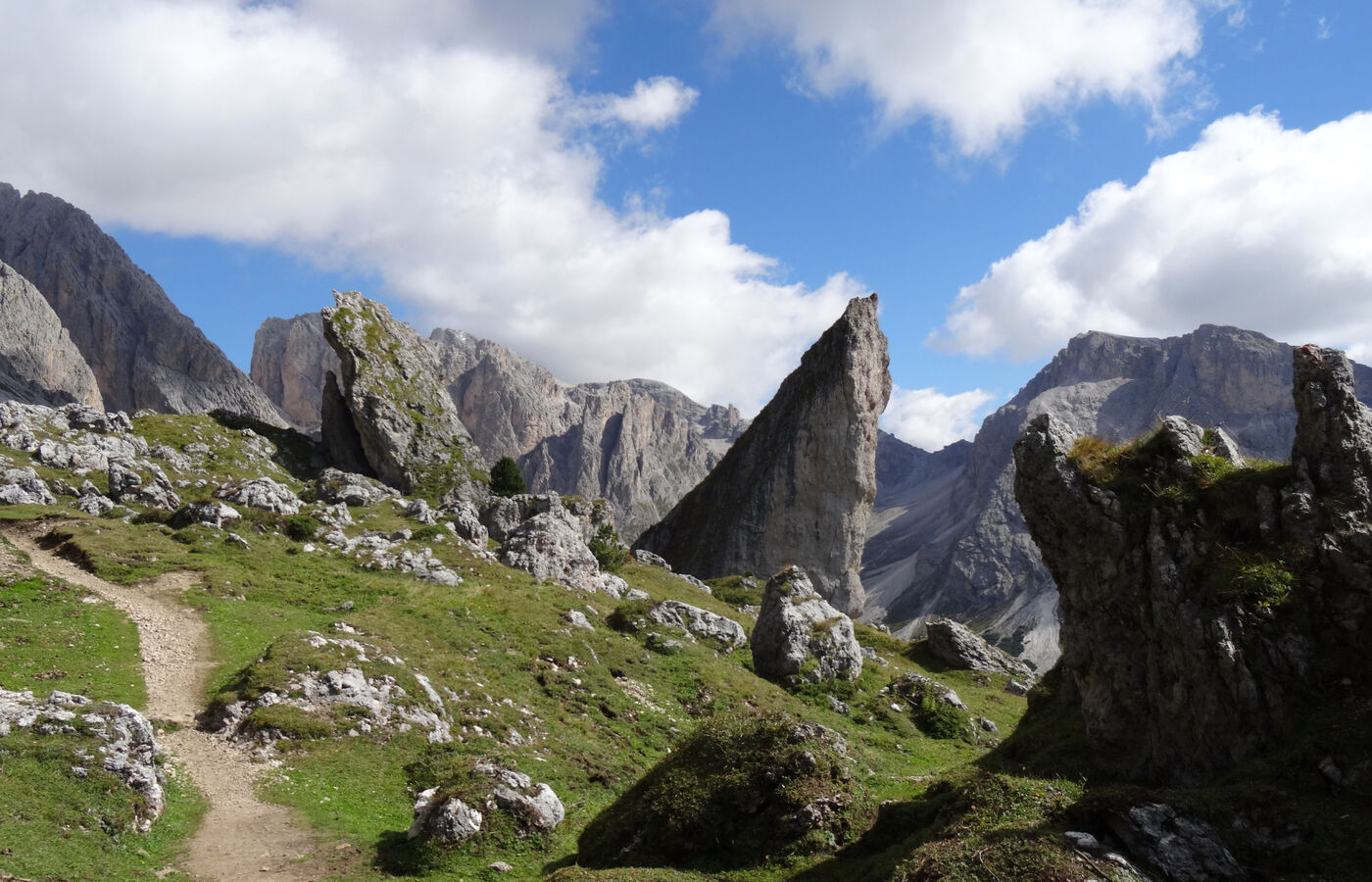 Der Cisles-Höhenweg in Gröden – St. Christina 