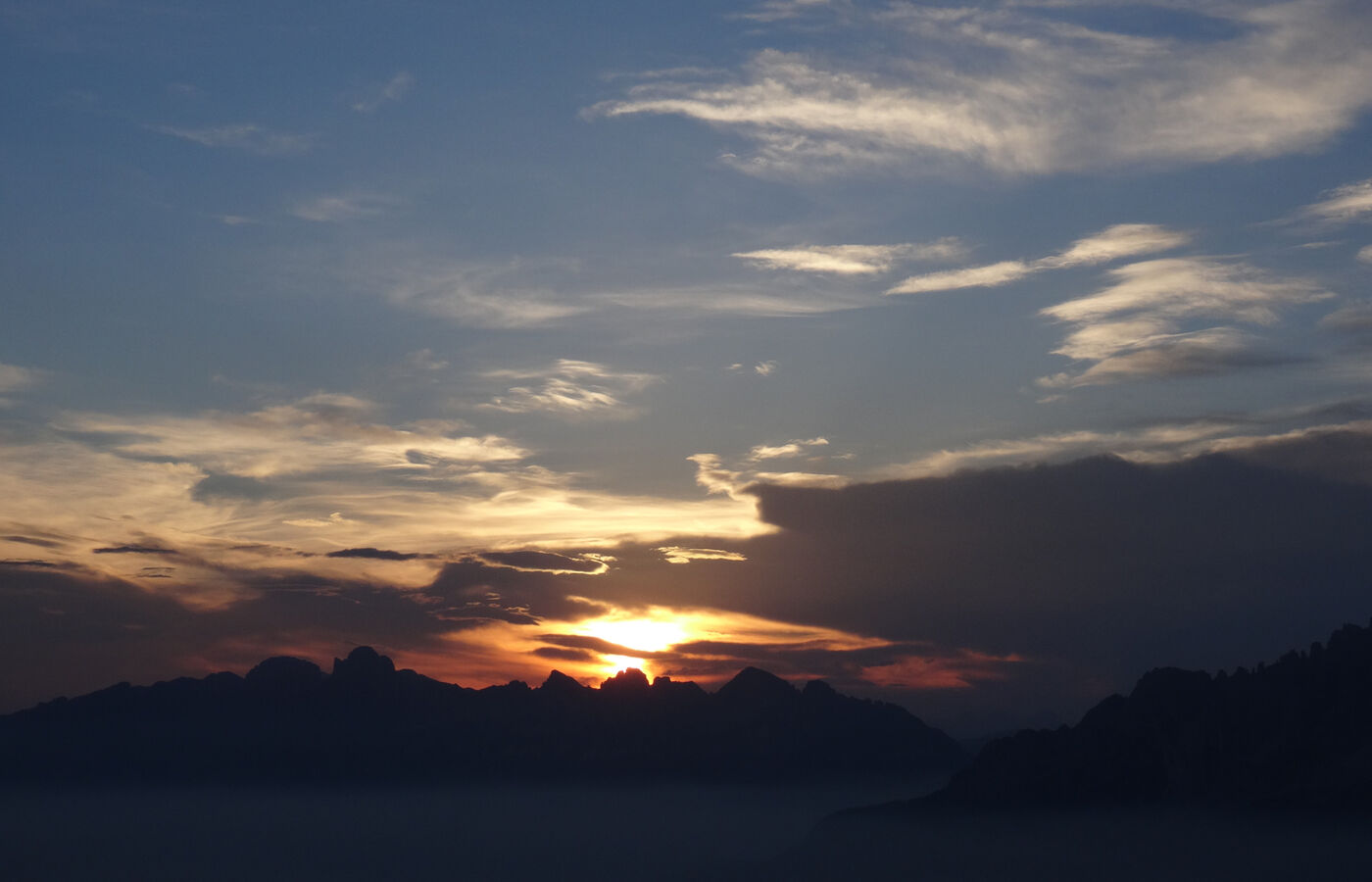 Sonnenaufgang auf dem Weißhorn