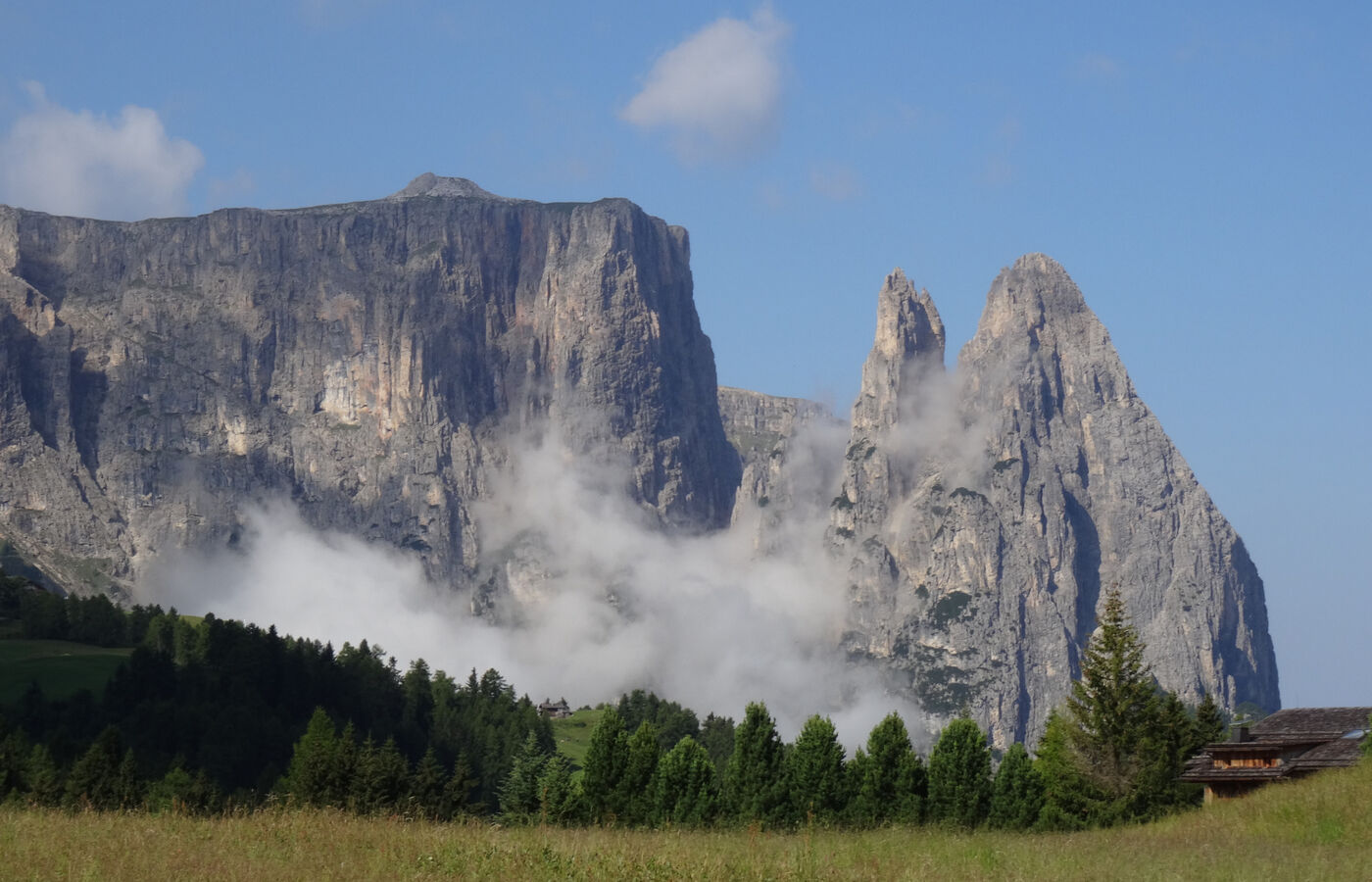 Puflatschumrundung auf der Seiser Alm