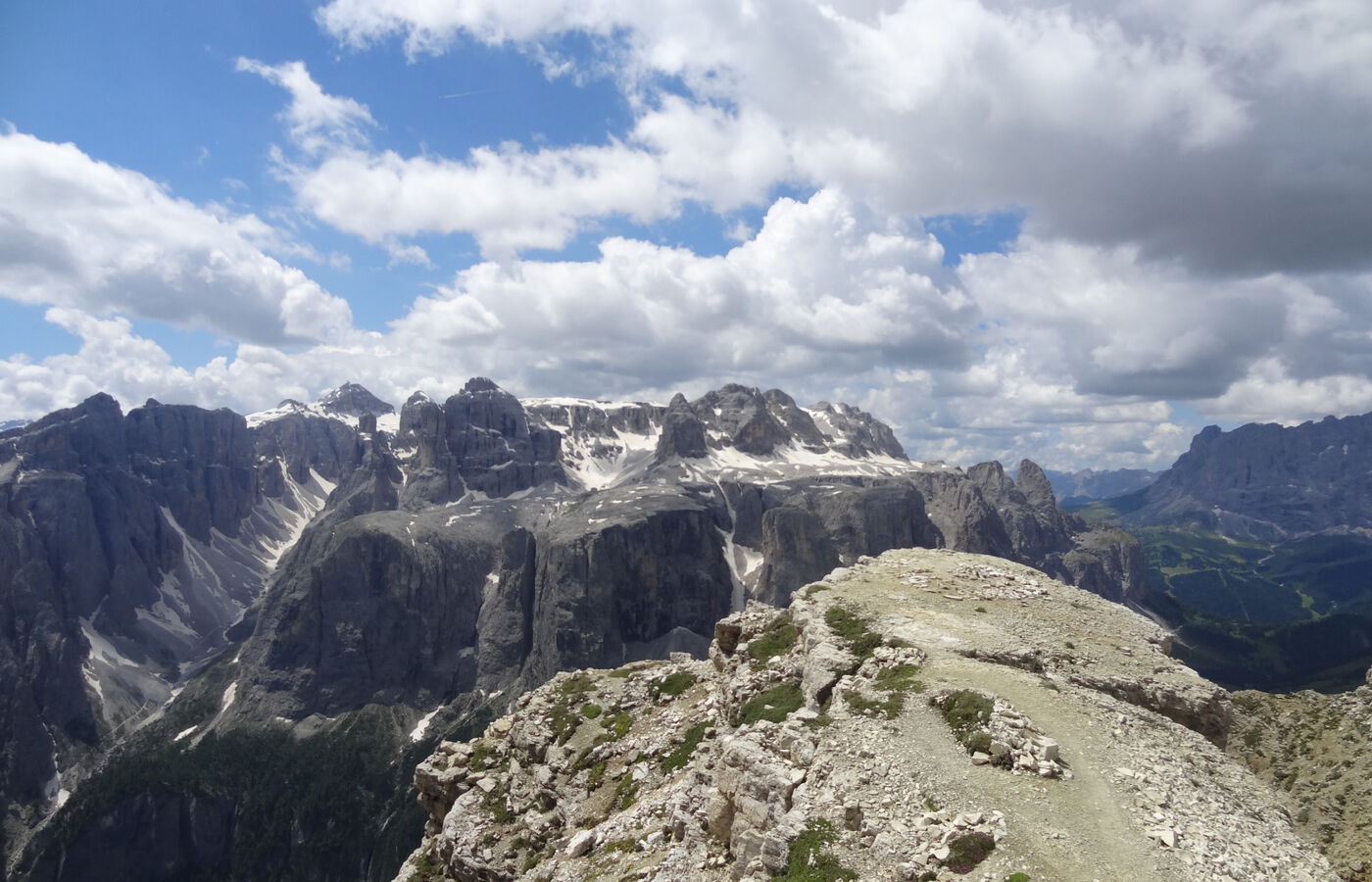 Der Höhenweg von Crespeina 