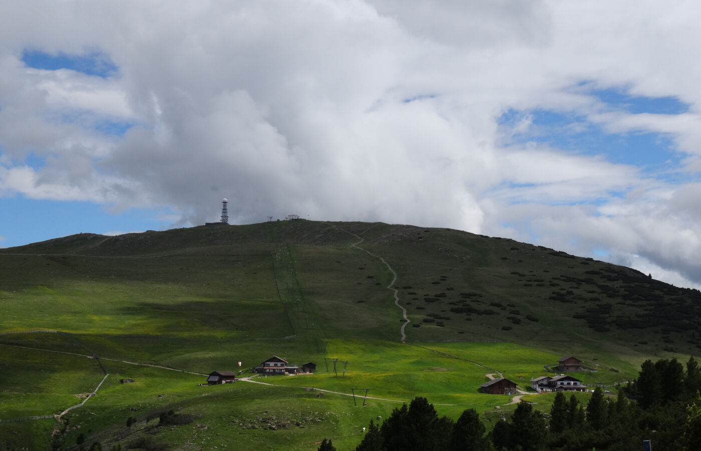 Rittnerhorn Promenadenweg zur Feltuner Hütte 