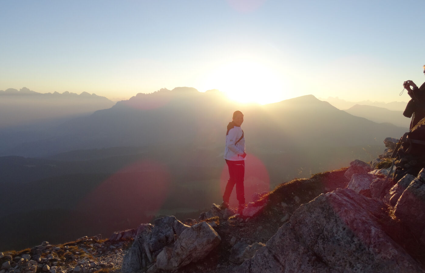 Sonnenaufgang auf dem Weißhorn