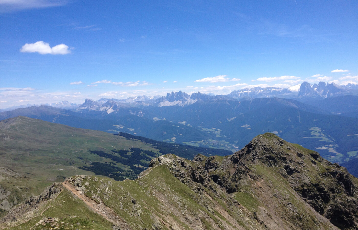 Von Reinswald im Sarntal auf das Latzfonser Kreuz 