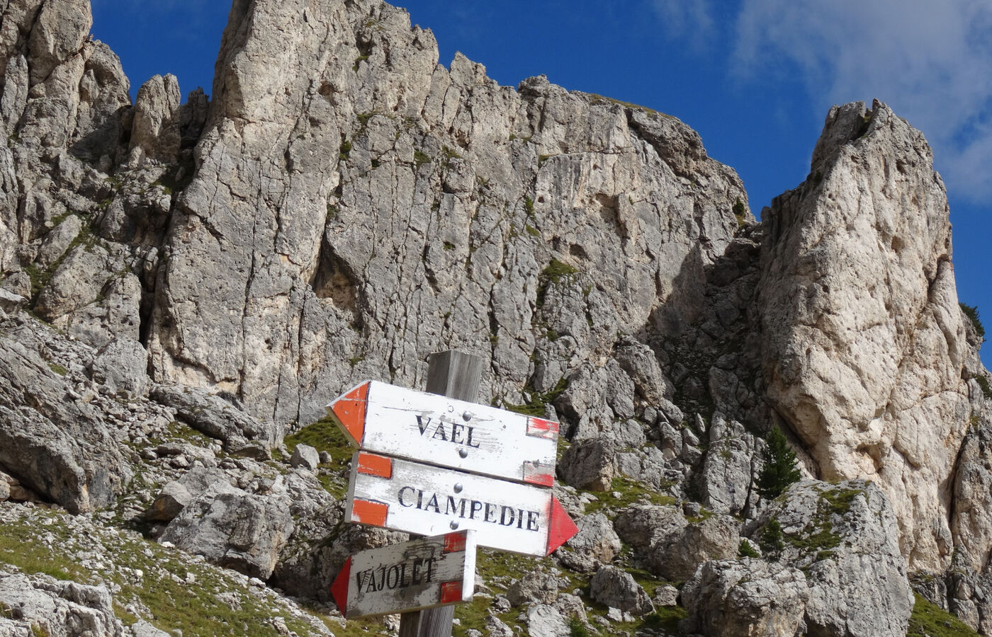 Schafsteig am Rosengarten