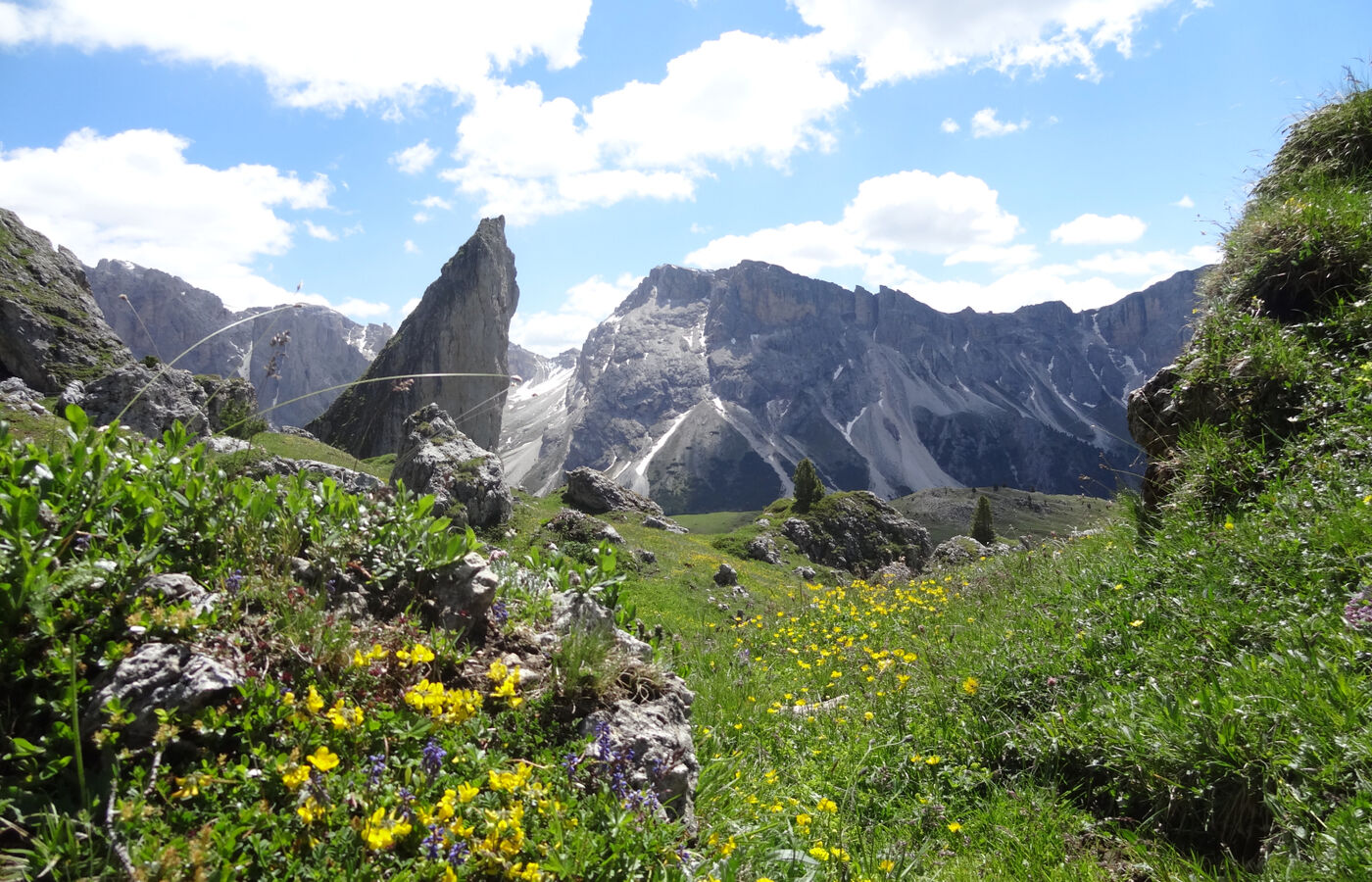 Der Cisles-Höhenweg in Gröden – St. Christina 