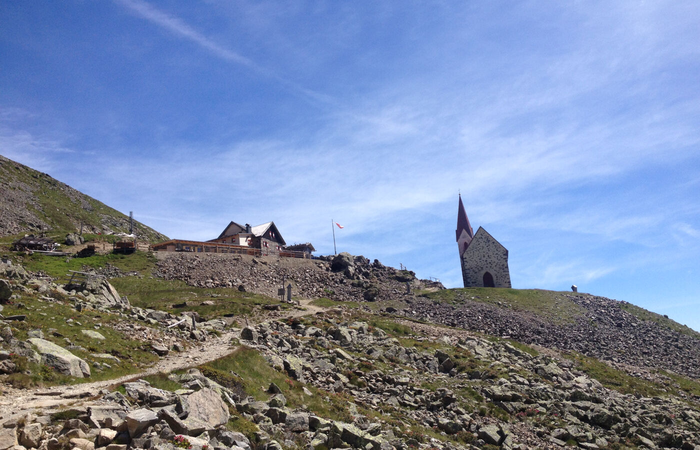 Von Reinswald im Sarntal auf das Latzfonser Kreuz 